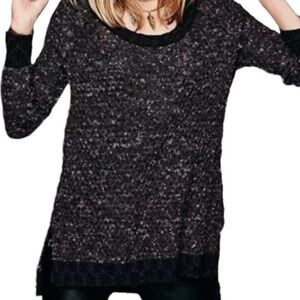 Free People Honeycomb Jeepster Oversized Open Knit Sweater